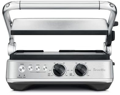 Breville BGR700BSS Sear and Press Grill, Brushed Stainless Steel