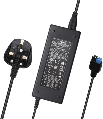 14,6 Volt 5 Amp Akku-Ladegerät für Motocaddy Golf Trolley 12,8 V Lithium (LiFePo4) Batterien mit Torberry/Anderson Blau/Schwarz Stecker