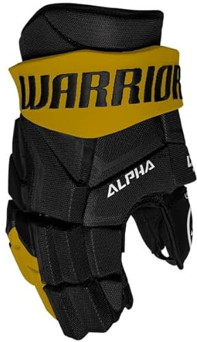Warrior Alpha LX2 MAX Handschuhe Junior, Größe:11 Zoll, Farben:schwarz/Gold