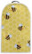 TOADDMOS Bee Yellow Print Blender Cover,Dust Cover Food Processor Accessories Covers for Kitchen Small Appliances Decorate