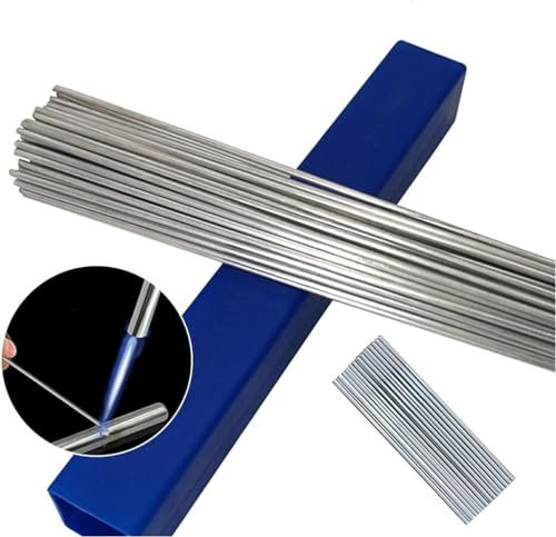 Metal Universal Welding Wire Easy to use Flux Core Welding Wire, Solution Welding Flux-cored Rods No Flux Required (Color : 5PCS, Size : 500mmx1.6mm)