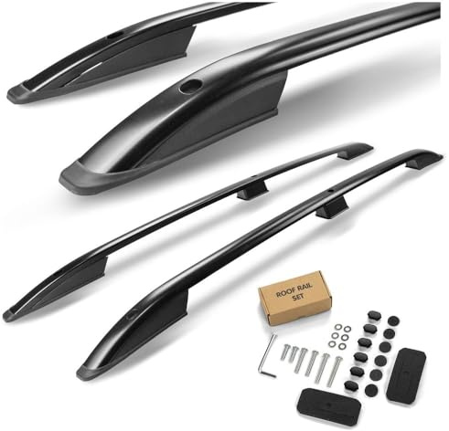 CHROMEMASTER | Barre da Tetto, Rail Tetto Compatibile con Mercedes Classe T 2022+; Sono Utilizzate per il Montaggio di Portapacchi, Box da Tetto o Portabiciclette | Costruzione in Alluminio