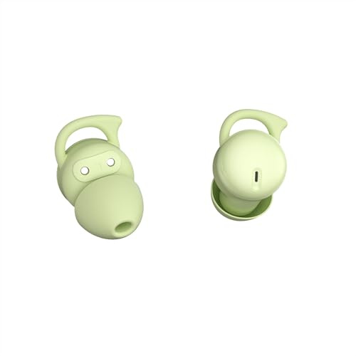 Piegricdiat Invisible Sleep Headphones,Sleep Earbuds for Side Sleepers,Small Comfortable Fit Noise Blocking Sleep Ear Buds,Bluetooth 5.3 Wireless Earbuds, in-Ear Ear Buds for Sleeping - Green