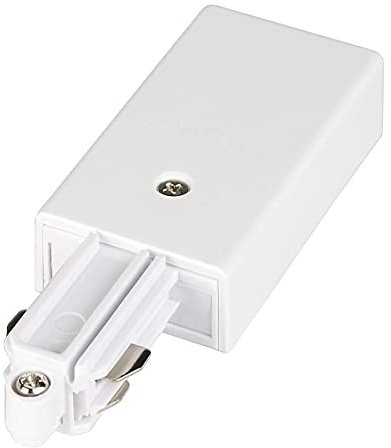 Slv - Alimentación carril 1fase 230v tierra derecha blanco