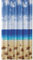 EDLER Textil Duschvorhang 180 x 200 cm Seesterne & Muscheln am Strand Blau Braun Weiss inkl. Ringe