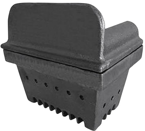 Braciere per Stufa a Pellet, Braciere Camino in Ghisa Crogiolo (11,8 x 9,9cm H:12cm) Bracere Stufa a Legna in Ghisa, Stufa Pellet, Caminetti a Legna