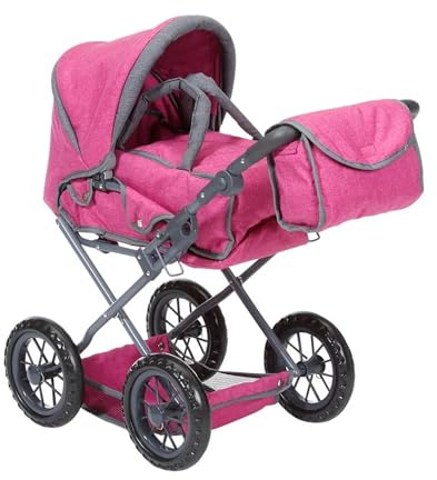 Knorrtoys 63131 - Puppenwagen Ruby - berry