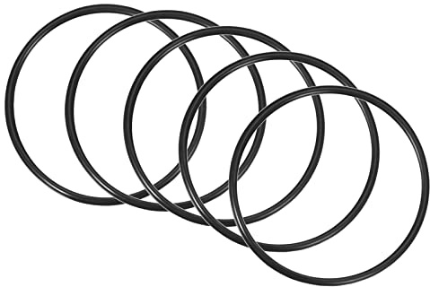 QUARKZMAN Nitrile Gomma O-Ring 75mm x 67mm x 4mm Guarnizioni di Tenuta Anelli Rubinetti Rotondo Guarnizione Rondella per Rubinetto Idraulica Riparazione Sigillatura Connessione, 5 Pezzi
