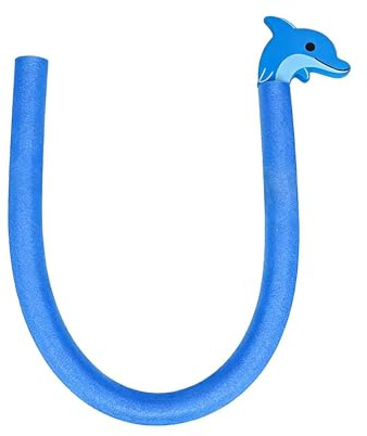 Djuriska poolnudlar, flytande träningsutrustning, 100 cm lång simhjälp av skum, hög densitet, fast kärnmaterial med UV-skydd, roliga utomhussimtillbehör, simmare för