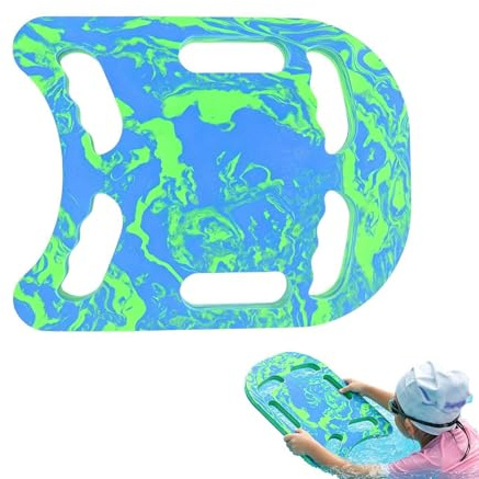 Planche de Natation Multi-Prises, Aide Flotteur de Piscine Ergonomique en Mousse EVA pour et Adultes, kickboards de Haute Flottabilité pour Entraînement des Jambes et