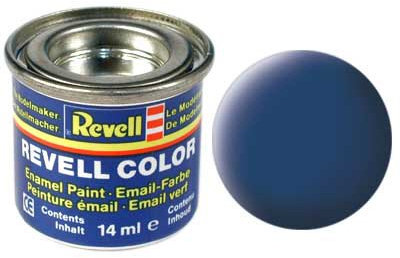 Revell Enamels 14ml Blue Matt Paint