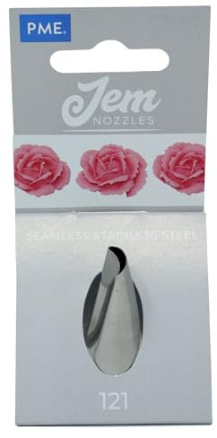 PME Bocchetta Decorativa, Acciaio Inossidabile, Argento