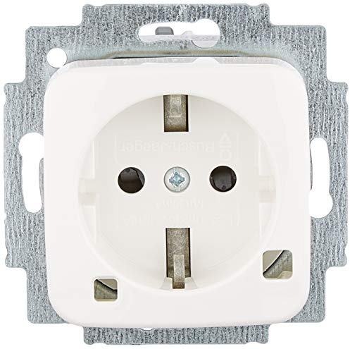 Busch-Jaeger FI-SCHUKOMAT Einsatz 3120 EUCB-214 alpinweiß Reflex SI Steckdose 4011395189610