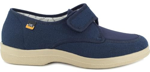 Doctor Cutillas cut21300 – mokassin med kardborrband, brun, - Marinblå - 43 EU