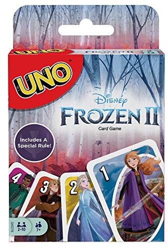 Mattel Games GKD76 - UNO Disney Frozen II Kartenspiel für Kinder und Familien, mit 112 Karten und Spielregeln, EIN tolles Geschenk für Kinder ab 7 Jahren