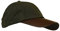 WALKER AND HAWKES Unisex Baseball-Kappe aus gewachster Baumwolle - Schirm aus Leder - Einheitsgröße Olivgrün