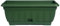 Seat Flor Vaso per balcone, fioriera da balcone, vaso porta fiori, cassetta porta fiori (40 cm, verde)