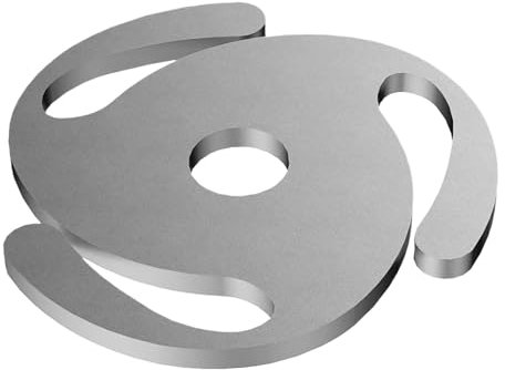 Dreuhuing 45 adattatori per giradischi, foglio di conversione in alluminio massiccio da 45 giri/min, stabile, leggero, multifunzione, inserti adattatori per mandrino per casa, studio