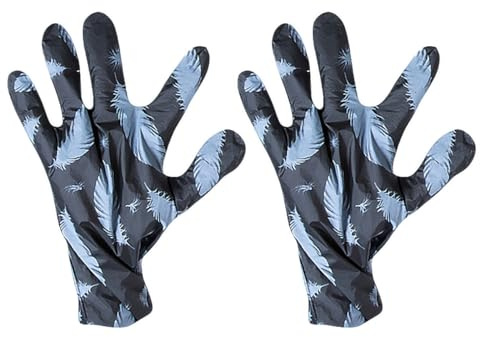 FRCOLOR Maschere esfolianti per le mani al fango, guanti nutrienti idratanti per la cura delle mani corte, trattamento antirughe per mani secche uomo e donna, uso con dispositivi touch