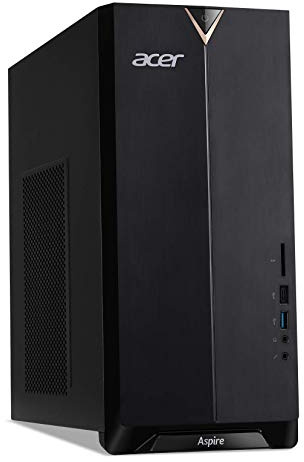 Acer Aspire TC-886 stationär dator - Intel® Core™ i5-9400F processor Hexa-core 2,90 GHz - NVIDIA® GeForce® GTX 1650-512 GB SSD - 8 GB RAM - Tower (16L) - Windows 10 Home - Svart