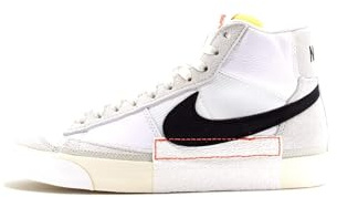 Nike DQ7673 Nike Blazer Mid Pro Club Herren White/Black-Light Bone-Summit White EU 41