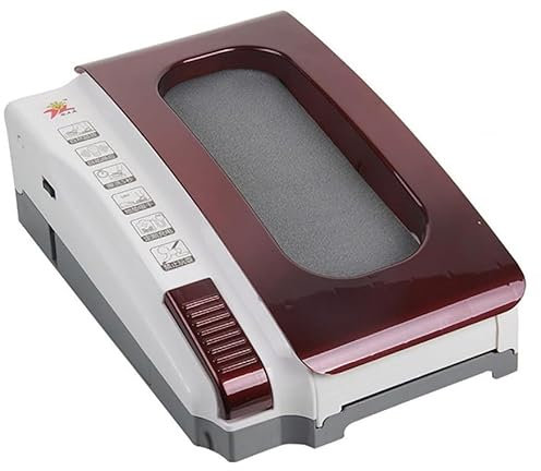 Automatisk skosulrengöringsmaskin, elektrisk hushållsskotvättmaskin, helautomatisk intelligent skosulrengöringsmaskin, inbyggt batteri,Red