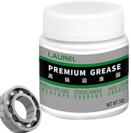 DASHIELL Graisse pour chaîne, graisse imperméable, Lubrifiant pour pédales de vélo haute performance imperméable, Lubrifiant basse/haute température 50g pour le cyclisme, roulements de roue,