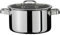 Spring 0615540616 Finesse Fleischtopf mit Deckel, Edelstahl, silber, 13,2 x 25,4 x 27,4 cm