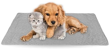 Haustiermatte - weiche warme Haustierdecken ÖKO-TEX 100 perfekt für Katzen bis große Hunde - S-XL - Steppdecke für Sofa/Bett - Schutz