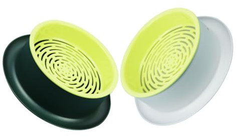 PERSELOSO 2 Teiliges Erdloses Hydrokultur Katzengras Set Katzenleckerli Langsamer Futterspender Katzennapf Kaffeegrassamen Katzenbecher Katzengras Backenzahnstab Katzen