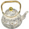 LAPYAPPE Enamel Tea Kettle Retro Design for Stovetop Boiling Lightweight and Easy to Clean Water Pot for Home Kitchen Decor