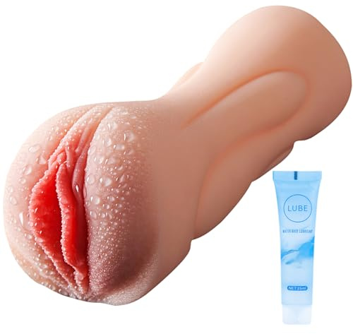 2in1 Sex Toys Male Masturbator - Adult Toys 3D Realistic Vagina and Tight Anus Toys4mens UK Mastuabors, Pocket Pussy for Men Penis Stimulation Stroker, Mens Sex Toy