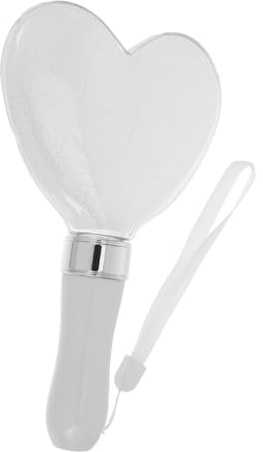 YARNOW LED Glow Party Stick Forma Cuore con Colori Cambianti Bastone Portatile e per Concerti Feste e Flash LED Sostituibile per Supporto Fan