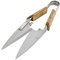 Xclou Garden Buchsbaumschere mit Eschengriff, Mehrfarbig, 29,5x7,5x4,5 cm