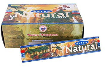 Satya Natural Räucherstäbchen Großpackung 12 x 15 g