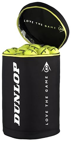 Dunlop Balltasche, schwarz-gelb