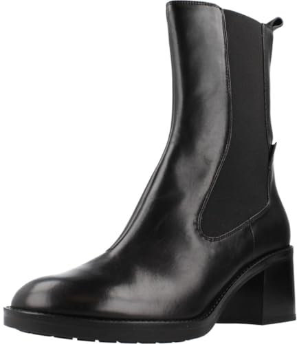 Geox D GIULILA Ankle Boot, Black, 38 EU