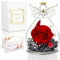 MULEVIP Rosa Stabilizzata,Rosa Eterna,Rose Stabilizzate,Rosa Stabilizzata Vera in Angel,Angelo Fiore Eterno Regalo per Mamma, Donna, Fidanzata Festa della Mamma Regalo,Regali Compleanno Donna