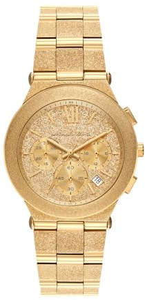 Michael Kors Billie Women's 40MM Gold-Tone Stainless Steel Watch, MK7556