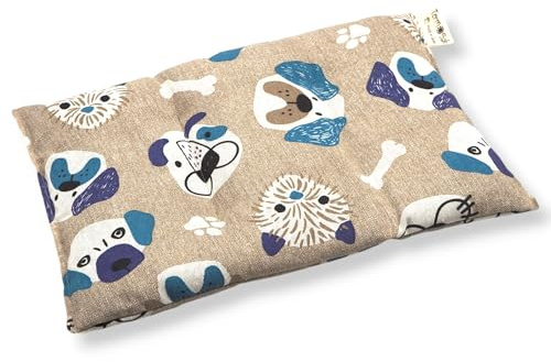 TERMOSAK Natural Thermal Pillow, with Green Soy and Lavender Seeds, 37x25, Microwave/Freezer Heat Pack, Heat/Cold Heat Pad, Very Resistant. (012, 37x25)