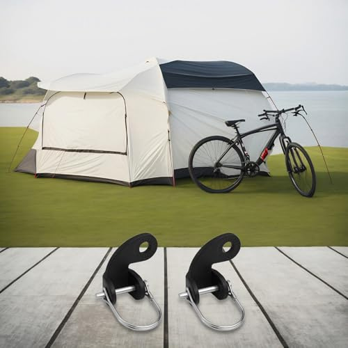Besttoolifes Lot de 2 coupleurs d'attelage de remorque de vélo pour Burley - Compatible avec les essieux QR et solides jusqu'à 12,2 mm - En acier robuste pour enfants