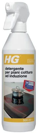 HG Detergente per Pulizia Giornaliera di Piani Cottura - Detergente per Piani Cottura in Vetroceramica e Gas, Adatto ad un Uso Quotidiano, 500 ml