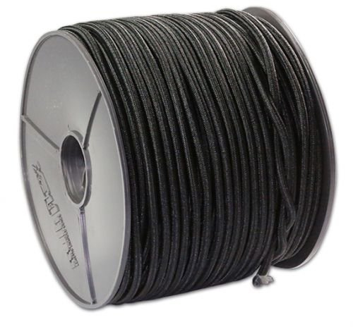 10 Metre Expander Rope 8 mm Black + 10 Spiral Hooks Tarpaulin Rope Rubber Rope Hook Rope Tension