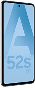 SAMSUNG Galaxy A52s 5G Smartphone, Infinity-O FHD+ 6.5 inch Display, 6GB RAM and 128GB Expandable Internal Memory, 4500mAh Battery and Ultra-Fast Charging Black