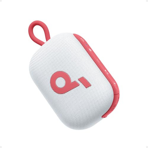 Soundcore Select 4 Go Enceinte Bluetooth Ultra Portable, Enceinte de Douche, 20h, IP67, Flottante, Son Puissant de 5W, Mini Enceinte Bluetooth Portable, pour intérieur, extérieur, randonnée et vélo