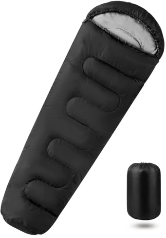 Lorrtta Sleeping Bags for Adults Ultralight 4 Season Single Person Warm Lightweight Sleeping Bag Lightweight Waterproof Indoor & Outdoor for Kids Teenagers Adults NEW