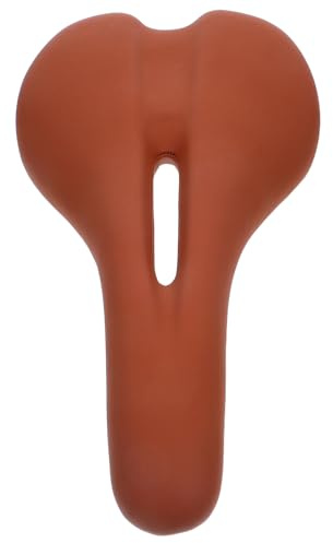 BELLIFFY Selle de Vélo Creuse Imperméable pour Hommes Coussin Confortable et Amorti Siège Ergonomique PU Résistant Aux Intempéries pour VTT et Route Remplaçant Amélioré