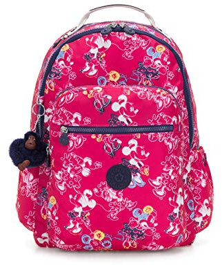 Kipling D SEOUL GO Mochila grande DOODLE PINK