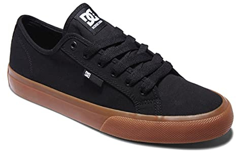 DC Shoes Herren Manual - Shoes Sneaker, Schwarz, 37.5 EU