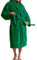 Christy Super Soft Cosy Bath Robe | Luxury Dressing Gown | Quick Dry, Snag Free | Lightweight 320GSM Womens Bathrobe | Soft Cotton Velour Inner Lining | Size Large-X-Large (UK 16-22) | Forest Green